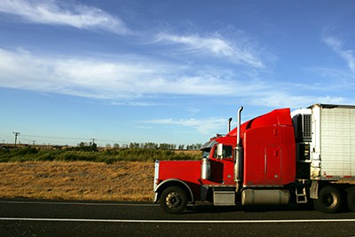 Semi truck going fast on interstate highway | When an 18-Wheeler Rolls Over